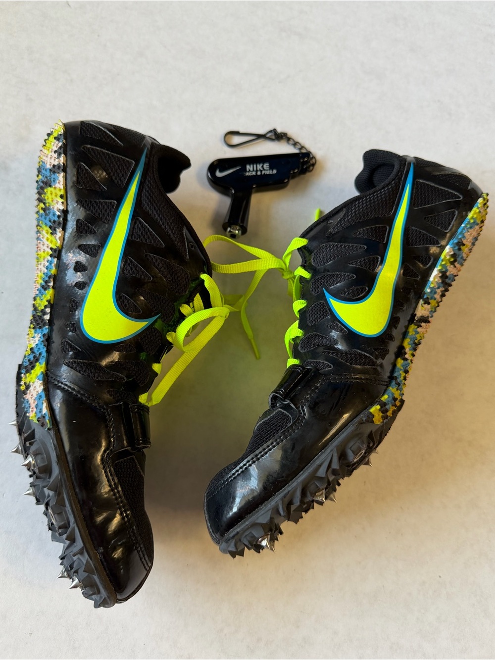 Nike Zoom Rival Track and Field Sprint Running Cleats Size 9.5